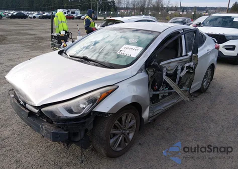 2016 Hyundai Elantra Se from USA, damaged, VIN 5NPDH4AE0GH722464